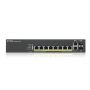 Zyxel GS2220-10HP-EU0101F switch di rete Gestito L2 Gigabit Ethernet (10 100 1000) Supporto Power over Ethernet (PoE) Nero