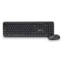 NGS HARMONY KIT (QUERTY, IT) tastiera Mouse incluso Universale RF Wireless QWERTY Italiano Nero