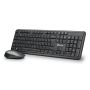 NGS HARMONY KIT (QUERTY, IT) tastiera Mouse incluso Universale RF Wireless QWERTY Italiano Nero