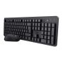 Trust TKM-360 tastiera Mouse incluso Ufficio RF Wireless QWERTY Italiano Nero