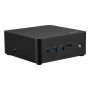 MSI CUBI NUC AI 1UMG-019BEU barebone per PC stazione di lavoro Nero 125H Intel SoC