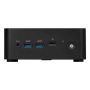 MSI CUBI NUC AI 1UMG-019BEU barebone per PC stazione di lavoro Nero 125H Intel SoC