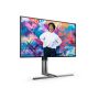 AOC U3 U27U3CV Monitor PC 68,6 cm (27") 3840 x 2160 Pixel 4K Ultra HD LCD Nero