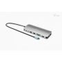 i-tec Metal USB-C Nano 3x Display Dock, 2x HDMI 1x USB-C video with Power Delivery 140W + Universal Charger 140 W