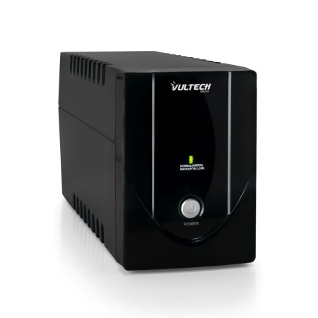 Vultech UPS650VA-LITE gruppo di continuità (UPS) A linea interattiva 0,65 kVA 360 W 2 presa(e) AC
