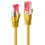Lindy 47762 cavo di rete Giallo 1 m Cat6 S FTP (S-STP)