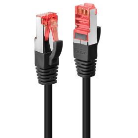 Lindy 47776 cavo di rete Nero 0,5 m Cat6 S FTP (S-STP)