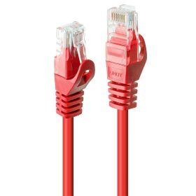 Lindy 48183 cavo di rete Rosso 2 m Cat6 U UTP (UTP)