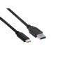 CLUB3D USB 3.1 Type-C to Type-A Cable 10Gbps PD 60W M M 1m 3.28ft