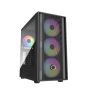 COOLER MASTER CASE SUPPORTO MB CONNETTORI RETRO 4 VENTOLE ARGB (3X140 FRONTE, X120 R