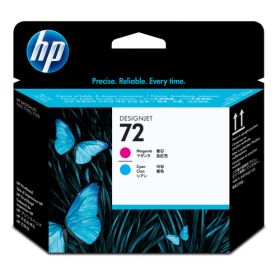 HP Testina di stampa magenta e ciano 72