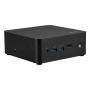 MSI CUBI NUC AI 1UMG-019BEU barebone per PC/stazione di lavoro Nero 125H Intel SoC