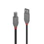 Lindy 36673 cavo USB USB 2.0 2 m USB A USB B Nero