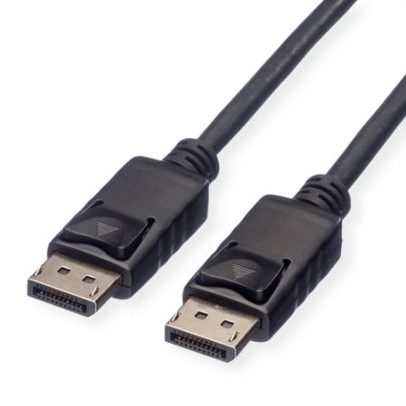 ROLINE GREEN CAVO DISPLAYPORT CABLE, DP - DP, M/M, BLACK, 1M