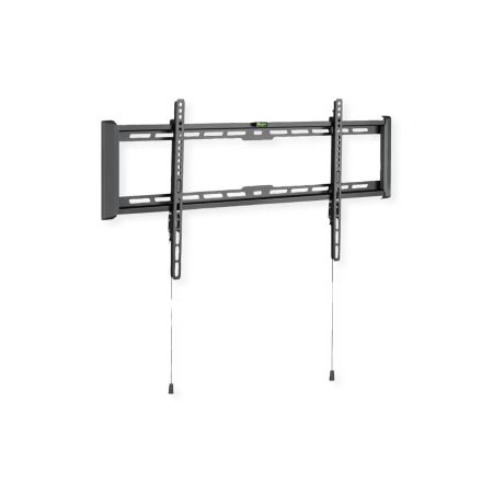 VALUE SUPPORTO TV A PARETE 2,29 M, 90 POL, NERO