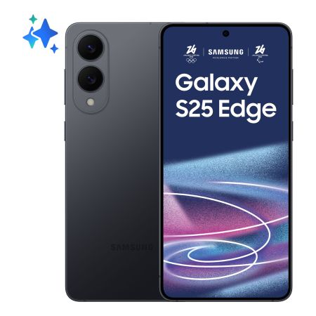 Samsung Galaxy S25 Edge, Smartphone AI, Display 6.7'' QHD+ Dynamic AMOLED 2X, Fotocamera 200MP, RAM 12GB, 256GB, 3.900 mAh,
