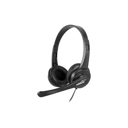 NGS VOX505USB cuffia e auricolare Cablato A Padiglione USB tipo A Nero