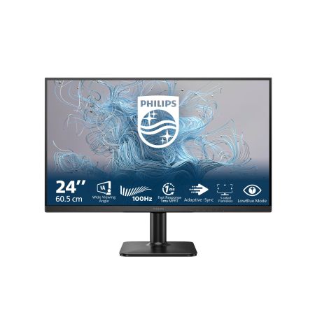 Philips Serie 1000 24E2N1100LB 00 Monitor PC 60,5 cm (23.8") 1920 x 1080 Pixel Full HD LCD Nero