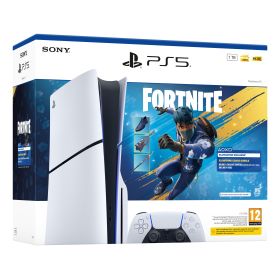 Sony PlayStation 5 - Fortnite Flowering Chaos Bundle 1 TB Wi-Fi Nero, Bianco