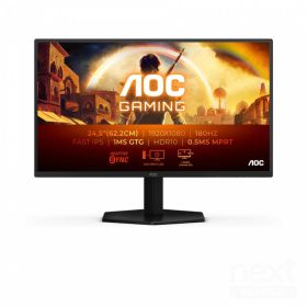 AOC 25G42E Monitor 24.5" Fast IPS 180Hz Full HD 1ms HDMI/DisplayPort