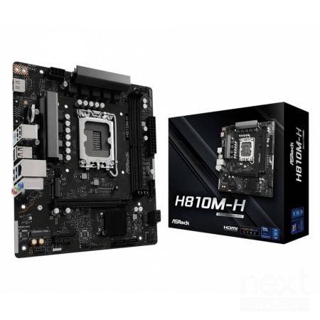 ASRock H810M-H Intel H810 2*DDR5 1*M.2 4*SataIII sk1851 HDMI mATX