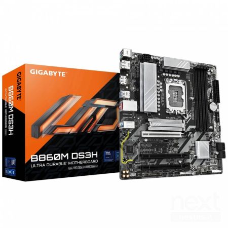 GIGABYTE B860M DS3H Intel B860 4*DDR5 2*M.2 4*SataIII sk1851 HDMI/2*DisplayPort mATX