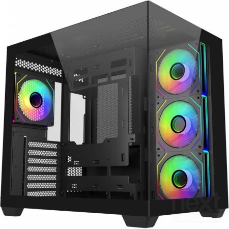 Cooler Master Elite 681 Black ARGB Case Midi Tower Vetro Temperato No-Power ATX/mATX/Mini-ITX