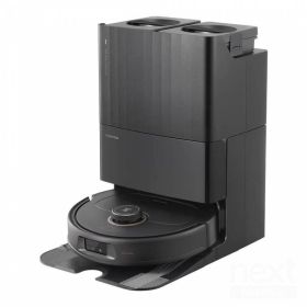 Roborock Qrevo MaxV Black Aspirapolvere Robot con Stazione di Pulizia