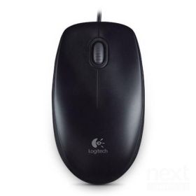 Logitech B100 Mouse Ottico Ambidestro 800DPI 3 Tasti USB Nero