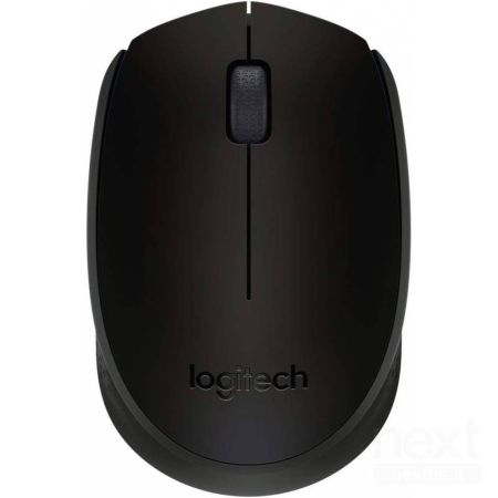 Logitech B170 Mouse Ottico Ambidestro 1000 DPI 3 Tasti Wireless