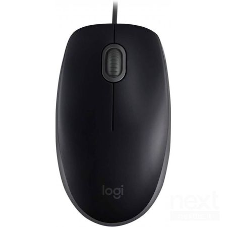 Logitech B110 Silent Mouse Ottico Ambidestro 1000DPI 3 Tasti USB