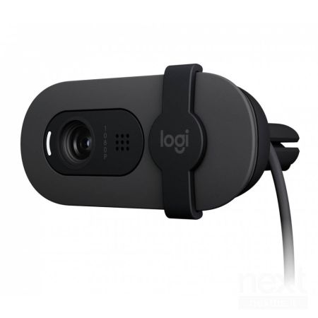 Logitech Brio 100 WebCam con Microfono 1080p/30fps USB Grafite