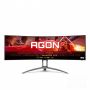 AOC AG493UCX2 Monitor Curvo 48.8" VA 165Hz DQHD 4ms FreeSync HDR Multimediale USB HDMI/DP