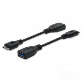 Digitus Cavo USB USB3.0 F/M Type-A to Micro USB Type-B
