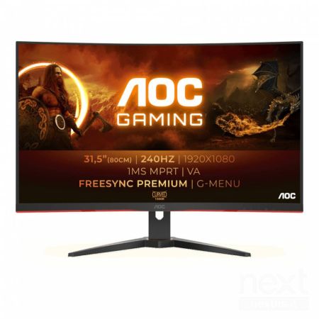 AOC C32G2ZE Monitor Curvo 32" VA 240Hz FullHD 4ms FreeSync HDMI/DP