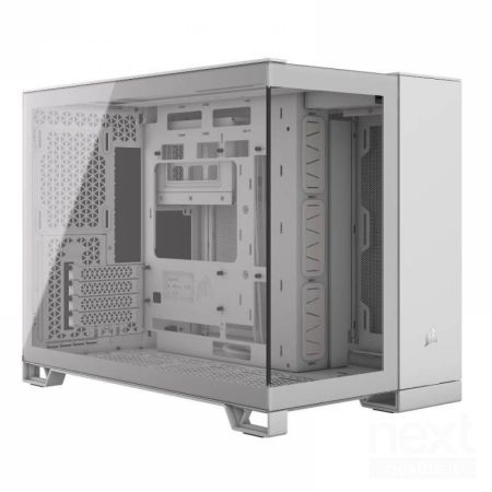 Corsair 2500X White Case Middle Tower Vetro Temperato No-Power Mini-ITX/mATX