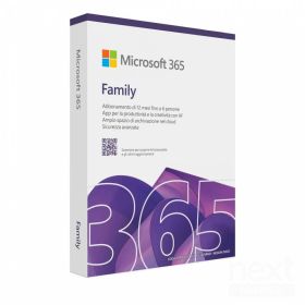 Microsoft Office 365 Family Abbonamento 6 Utenti 1 Anno Italiano BOX