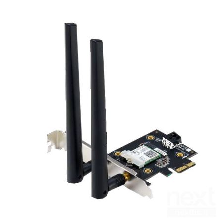 Asus PCE-AX3000 Scheda di Rete Interna Wi-Fi AX Dual Band 3000Mbps BT 5 PCi Ex 1x