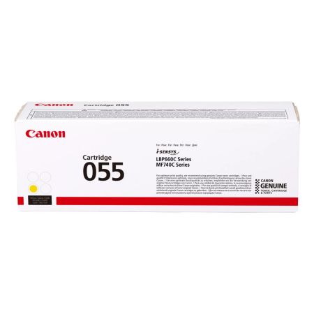 Canon 055 cartuccia toner 1 pz Originale Giallo