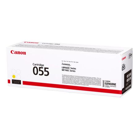 Canon 055 cartuccia toner 1 pz Originale Giallo