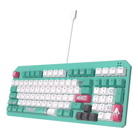 ASUS TUF Gaming K3 Gen II Hatsune Miku Edition tastiera USB Multicolore