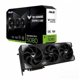 ASUS TUF GeForce RTX 5080 OC Edition 16GB GDDR7 DLSS4 2*HDMI/3*DP PCi Ex 5.0 16x