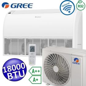 Climatizzatore mono pavimento / soffitto Gree 18000 Btu R32 A++/A+ telecomando incluso - U-MATCH 6
