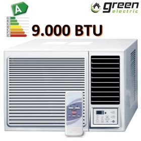 Climatizzatore 9000 BTU Green Electric incasso a finestra - compressore TOSHIBA - pompa di calore