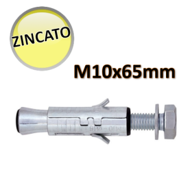 OTER - Tassello medio pesante M10 X 65 mm a due schermature con vite TE