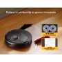 Roborock Qrevo 5AE robot aspirapolvere e lavapavimenti Nero