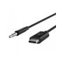 CAVO AUX DA USB-C A AUDIO JACK 3.5MM - 0,9 METRI - NERO