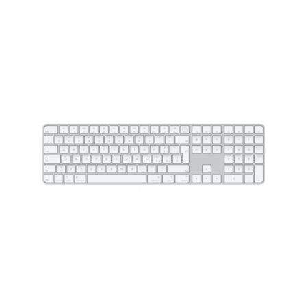 Magic Keyboard con Touch ID e Tastierino Numerico per Mac models con Apple silicon - italiano - Bianco Keys con porta USB-C