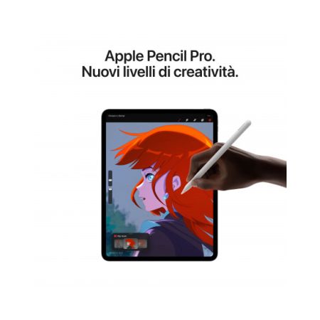 iPad Pro 13" (M5) Wi-Fi + Cellular 2TB - Vetro nanotexture - Argento