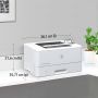 HP LaserJet Enterprise M406dn Bianco e nero Stampante, Solo Ethernet Fronte/retro